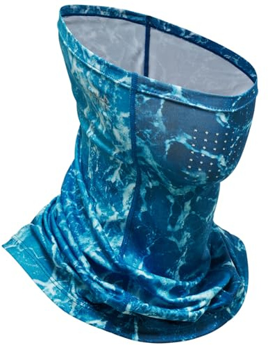 BASSDASH Neck Gaiter Mask UPF 50 Sun Protection for Men & Women, Fishing, Hiking, Outdoor