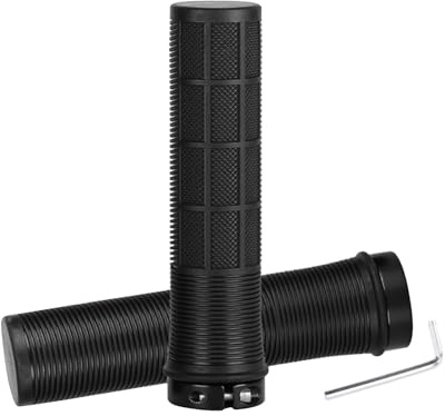 WATERBELINE Unilateral lock,1Pair Ergonomic DeathGrip Death Grip Handlebar Grips with Fixing Tool Perfect for Cycling Enthusiasts and Commuters