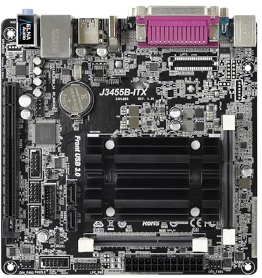 scheda madre Scheda madre Fit For ASROCK J3455B-ITX Mini-ITX CPU Intel Quad-Core J3455 DDR3 16 GB grafica HD 500 integrata USB 3.1