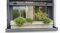HT Blumenkastenhalterung Fenster Blumenkastenhalter verstellbar Aluminium Druckguss Silber 74,0 cm x 110,0 cm x 19,0 cm Outdoor Klassisch