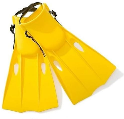 Intex 55937 – Verschiedene mittelgroße Flossen, 1 Stück, latexfrei, mehrfarbig, 38–40 EU