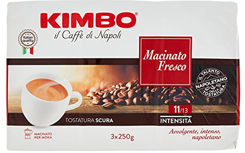 Kimbo Caffe' Macinato Fresco Gr 250 X 3, 750g