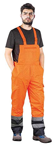 Reis BLUE-ORANGE-B_3XL - Peto protector forrado, color naranja y azul oscuro, talla 3XL