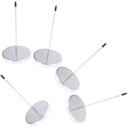 STOBOK 5st Vorladungsgabel Quittung Spike-Stick Drahtempfangsspindel Empfangsspitze Kassenzettel Ticketinhaber Für Restaurant Empfangsbuch Restaurant-Ticket-spindel Metall Papier