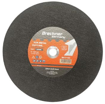 5 Pezzi Dischi da Taglio Metallo T41 355x3.0x25mm Disco Flessibili Mola Taglio Breckner Germany