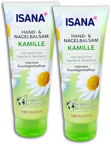ISANA - 2 balsamo per mani e unghie, 2 x 100 ml