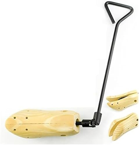 Holz-Stiefelspanner, verstellbare Länge, Holzstiefelspanner für Damen/Herren, High Heels, Anti-Falten-Schuhspanner, Expander, lockert Enge Schuhe mit starker Holz- und Metallkonstruktion, Ge
