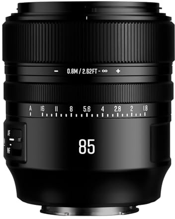 Brightin Star AF 85mm F1.8 Lens for Sony E Mount Mirrorless Camera, Full Frame Auto Focus Telephoto Portrait Prime Lens for A7III A7RIII A7SII A7II a6500 a6400 a6300
