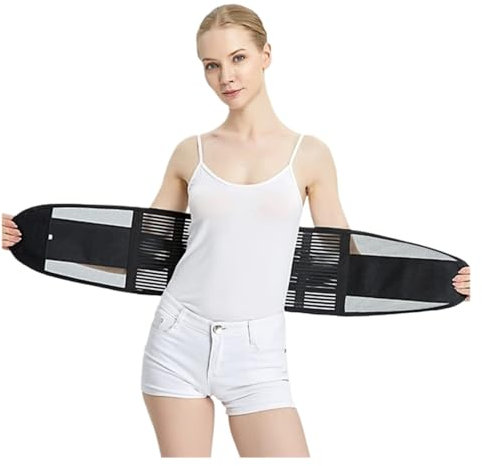 Bauchweggürtel Stretch Hose Lendenwirbelstütze Unterstützung Untere Rückenstütze Taillentrainer Trimmergürtel Zur Schmerzlinderung Lendenwirbelbelastung Fitnessstudio Gewicht Bauchweg Mieder(XL)