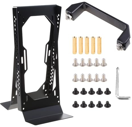 YTtkku External Water Cooling Dock Bracket For ITX Computer For Case Laptop Cooler Radi Cpu Fan Liquid Small Water Air Heat Sink Computer Pad Pad Usb Pads & External Fans