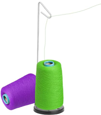 Huitrcrio Garnständer Spulenhalter Garnrollenhalter Abnehmbarer Spulenständer Tragbar Fadenhalter Mit Schwerer Basis Für Stickerei, Nähen, Quilten Nähmaschine (Ohne Kone/Höhe: 41 cm)