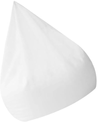 Amosfun Fodera Interna per Poltrona Sacco in Rete, Rimovibile e Traspirante, Ricambio senza Imbottitura, Bianca, per Playroom e Zone Relax