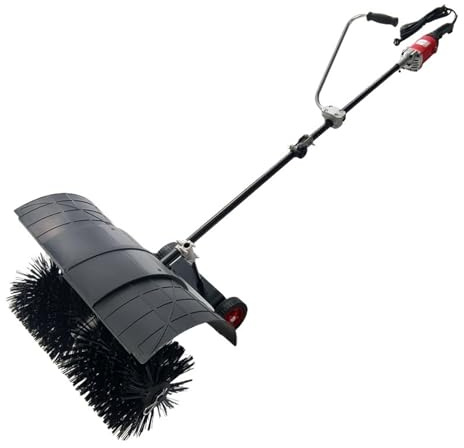 Barredora Eléctrica De Mano For Exteriores Sopla Hojas Caídas, Polvo, Nieve, Barre, Quitanieves, Peine For Césped, Máquina Llenadora Arena Gran áRea De Limpieza