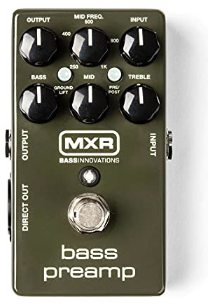 Jim Dunlop MXR - M81 - Pedal de Efectos Bass Preamp
