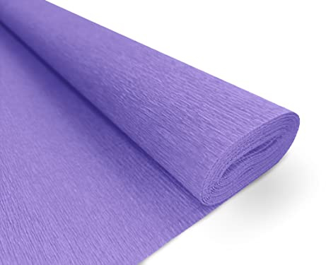 Interdruk Krepppapier Premium 160 g/m2 für Floristen und Kunstprojekte - 112 Violett