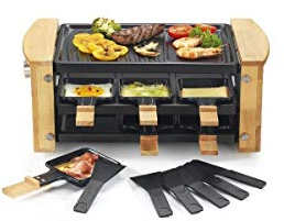 Appareil À Raclette 6 Personnes 900w - KCWOOD.6RP
