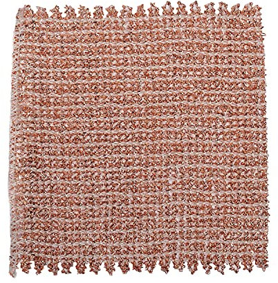 Sonty Éponges de cuivre 10 pièces – Chiffons écologiques fabriqués en Autriche sans Produits Chimiques | Éponge Vaisselle et grattoir Cuisine | Lavettes de cuivre lavables 15x15 cm