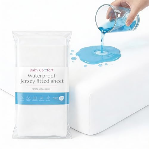 Matratzenschoner, wasserdicht, passend für 90 x 40 cm Krippenwiege