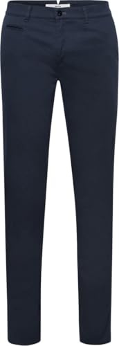 BRAX Herrstil Fabio In Hi-Flex: Superelastiska smala chinobyxor, SEA, 40 W/32 L