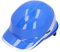 Casco de seguridad, Casco de seguridad azul Casco ajustable antigolpes con banda reflectante para sitios de construcción Ingeniería eléctrica