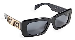 Versace Herren GB1/87 Sonnenbrille, Schwarz, 67 mm, Schwarz