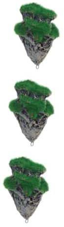 Yardwe 3 STK künstlicher Stein Bimsstein Aquariensteine ​​und Felsen Schwimmende Dekorationen für Aquarien Betta-Aquarium Ornament Kunststeindekor kunststein Dekoration Anlage schmücken