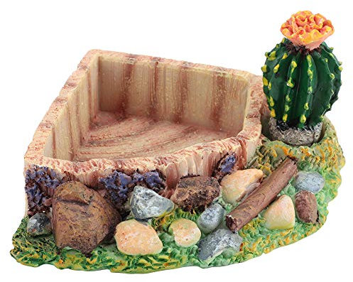 Schildkröten-Wassernapf, Reptiliennapf, Reptilien-Wassernapf, Terrariennapf, Teller, Reptilienfutter, Wassernapf, Teller für Schildkröten, Eidechsen, Bartagamen, Frösche