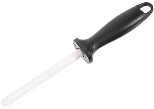 Ciieeo 2pcs Professional Ceramic Sharpening Rod Multi-Function Sharpener Tool for Home Use and Ergonomic Design
