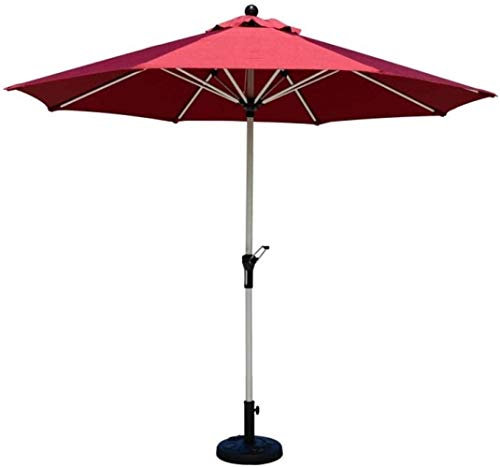 HUIBBGO Parasol de Plage, Parasol de Jardin extérieur, Parasol de Jardin, Parasol de Soleil extérieur, Parasol de Jardin Double Couche pour terrasses, piscines, parasols de Plage Anti-UV