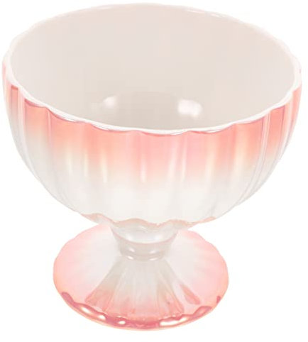 GLEAVI Coppa Per Dessert in Ciotola Per Gelato Piedini Contenitore Multifunzione Per Dessert Coppa Per Gelato Delicata Da Cucina