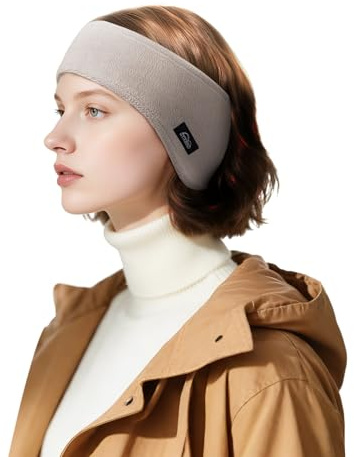 Fleece Ohrenwärmer Stirnband für Damen und Herren – Winter Ohrenschützer Sport-Haarband zum Laufen, Joggen, Wandern, Radfahren und Skifahren