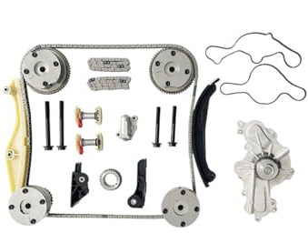 Kit Chaîne Distribution Pour Ford Pour Edge Pour Explorer Pour Mustang ASBG-AT4Z-11 Ensemble Chaînes Engrenages Pompe À Eau Chaîne Distribution Moteur