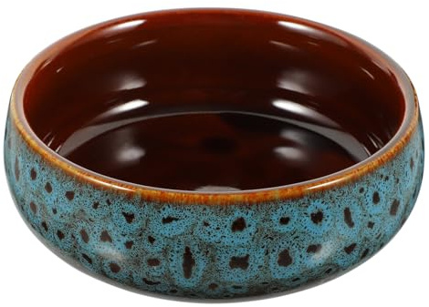 EPIGEIST Pot Céramique Hydroponique pour Plantes Aquatiques Grand Bol pour Nénuphars Jonquilles et Plantes Dintérieur Décoration Maison et Jardin