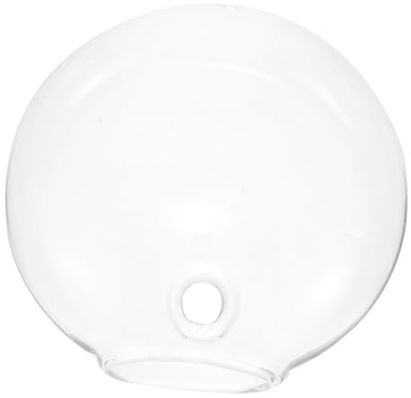 NOLITOY Hängende Glasvase Pflanzgefäß Transparent 13,5cm Wanddeko Hydroponik Pflanztopf Terrasse Wohnzimmer