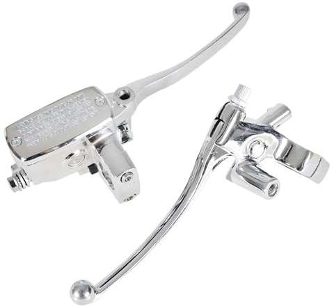 Einstellbarer Kupplungshebel 1 Universal-Motorradlenker-Hydraulikbremse für Hauptbremszylinder und Kupplungshebel