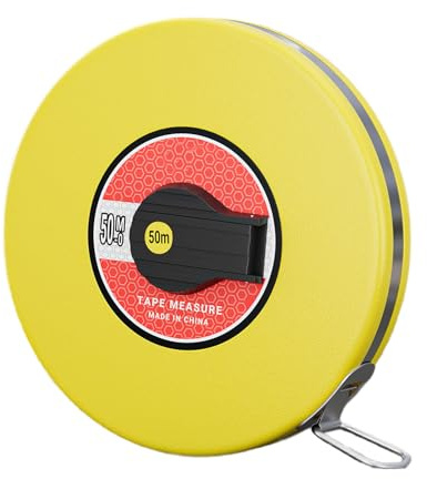 10/15/20/30/50 m handvevad glasfibertejp mått funktion stötsäker ABS-hölje för lång livslängd konstruktion linjal vev