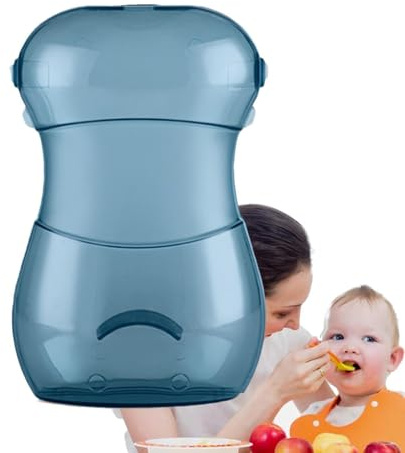 Contenedores de almacenamiento de alimentos para bebés,Contenedores de | refrigerios para bebés,Recipiente a prueba de apretar para puré de frutas - Soporte multiusos para refrigerios autoalimentado