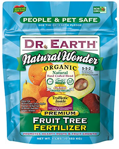 Dr. Earth 70656 1 lb 5-5-2 MINIS Natural Wonder Fruit Tree Fertilizer