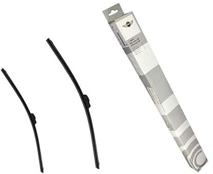 Original Mini Limpiaparabrisas Hoja Plana Evo con logotipo para mini F56 Coupe F55 de 5 puertas