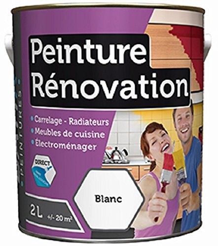 Vernice da 2 litri, colore: blu petrolio speciale per rinnovare piastrelle da cucina radiatore elettrodomestici