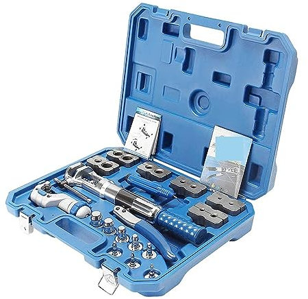 Kit di strumenti for espandere tubi idraulici 7 Leve Espansori for tubi idraulici Tubi for tubi di carburante Strumenti di svasatura Strumenti HVAC 5-22mm,Strumenti idraulici,Fai da te