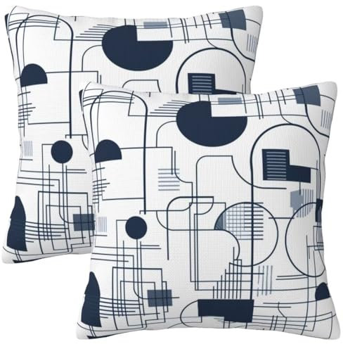 Kissenbezug 60x60 cm 2er Set Herbst Deko Kissen Minimalistisch Blume Kissenbezug,Quadrat Kissenbezüge,Weicher Sofakissen,Kissenhülle Herbst,Zier Kissen Mit ReißVerschluss,Deko Schlafzimme 24x24Inch