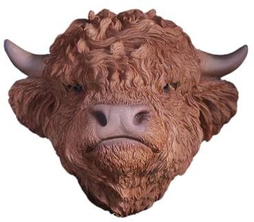 Vivid Arts - Highland Cattle Wall Planter - BS-HCWP-D