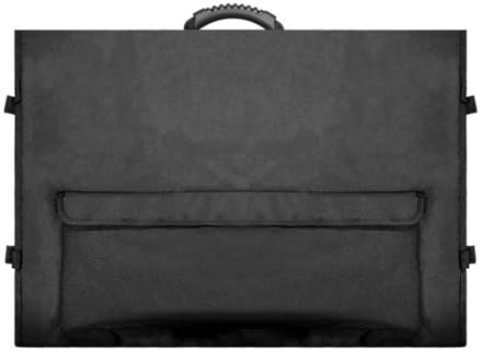 Xuzxinze Monitor Carrying Case Computer Monitor Bag with Pockets Adjustable Travel Carrying Case for 24-27In Desktop Monitor,B