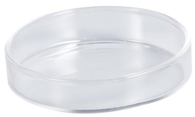 DRESSOOS Runde Garnelenfutterschale Aus Glas Für Aquarium Kleine Futterschale Für Garnelen Und Fische Glasfutterschale Für Haustierfutter