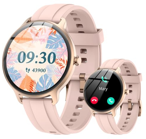 Smart Watch for Men Women(Answer/Make Calls), Smartwatch Built-in AI Voice, 1.27 HD Fitness Tracker with Heart Rate/Sleep/Step/SpO2 Monitor, 100+ Sports Modes, IP68 Waterproof Watch for Android iOS
