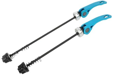 kowaku Perno a Sgancio Rapido Anteriore E Posteriore per Mozzo Ruota Bici da Strada/Mountain Bike, Accessori, Metallo, Blu