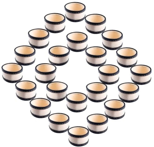 MeevrgR Juego de 16 piezas o 22 piezas de repuesto de lana para máquina de limpieza de bolas de billar para bolas de billar americano y snooker, juego de 16 o 22 piezas, snooker blanco (22 piezas)