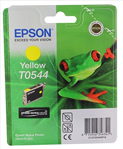 Epson T0544 Tintenpatrone Frosch, Singlepack gelb
