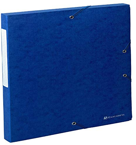 Exacompta Archivbox Scotten A4 Rücken 2,5 cm blau